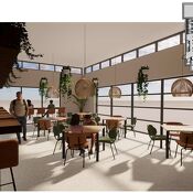 Status herinrichting paviljoen